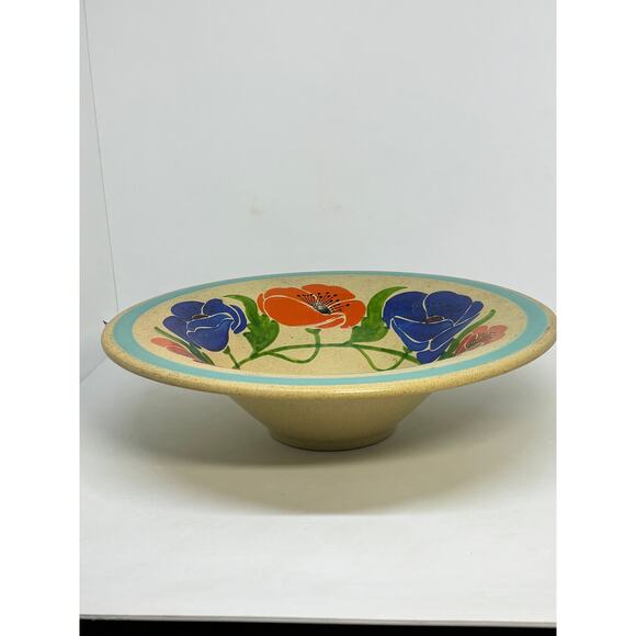 Ridgways Bedford Ware Pottery Bowl Hand Painted England - Picture 5 of 10